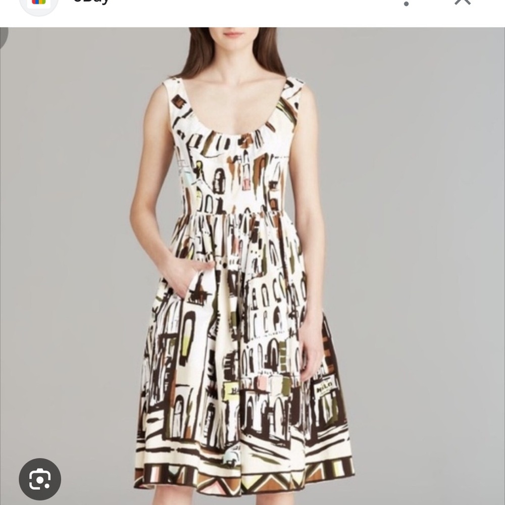 Havana Printed Sleeveless Dress